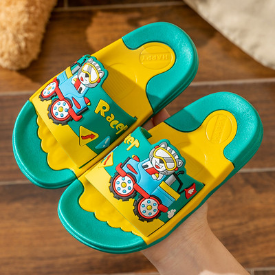 Летни детски чехли с 3D елемент за момчета