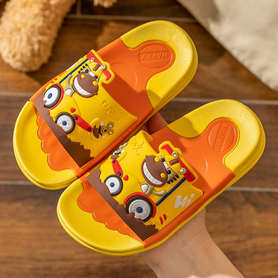 Летни детски чехли с 3D елемент за момчета