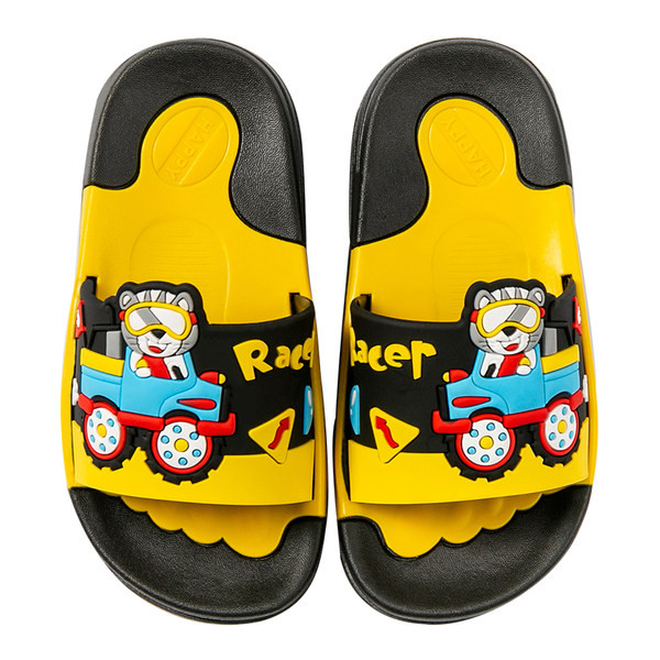 Летни детски чехли с 3D елемент за момчета