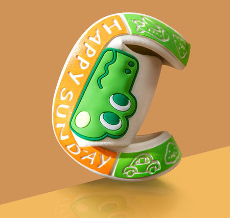 Gyermek papucs rátéttel - több színben