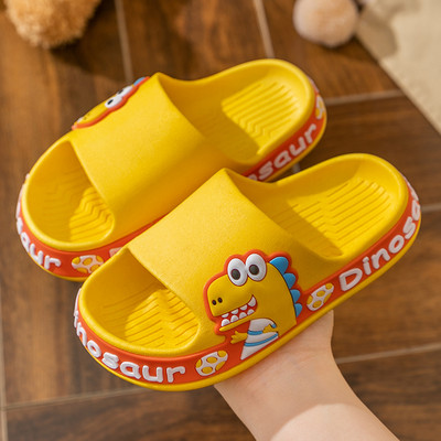 Καλοκαιρινές παιδικές παντόφλες με δεινόσαυρο για αγόρια