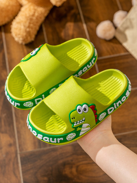 Καλοκαιρινές παιδικές παντόφλες με δεινόσαυρο για αγόρια