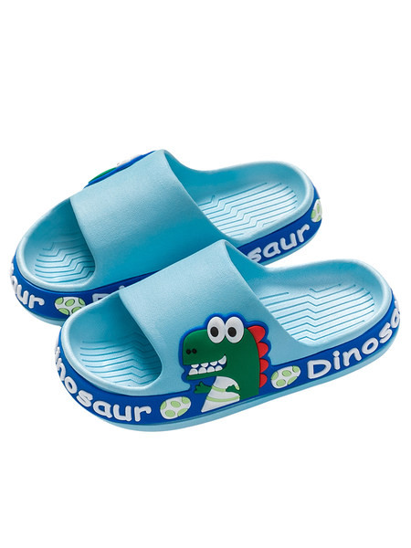 Καλοκαιρινές παιδικές παντόφλες με δεινόσαυρο για αγόρια