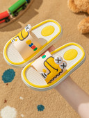 Καλοκαιρινές παιδικές παντόφλες με 3D στοιχείο για αγόρια