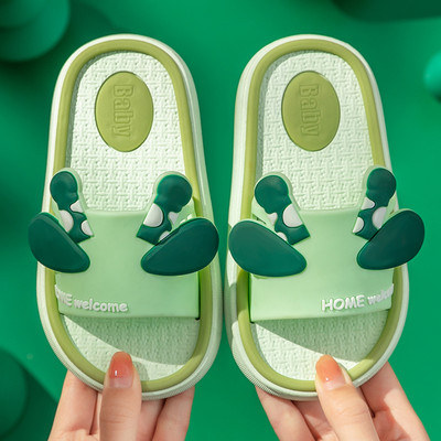 Καλοκαιρινές παιδικές παντόφλες με 3D στοιχείο για αγόρια