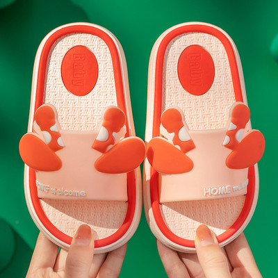 Καλοκαιρινές παιδικές παντόφλες με 3D στοιχείο για αγόρια