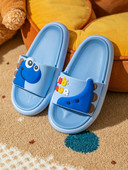 Λαστιχένιες παιδικές παντόφλες με εφαρμογή 3D χρώματος