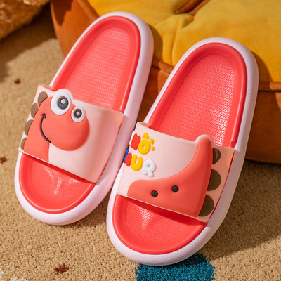 Λαστιχένιες παιδικές παντόφλες με εφαρμογή 3D χρώματος