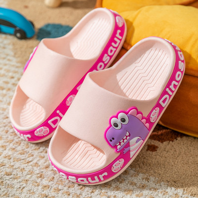 Λαστιχένιες παιδικές παντόφλες με εφαρμογή 3D χρώματος