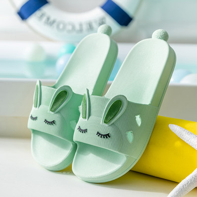 Λαστιχένιες παιδικές παντόφλες με εφαρμογή 3D χρώματος