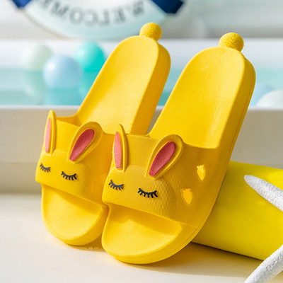 Λαστιχένιες παιδικές παντόφλες με εφαρμογή 3D χρώματος