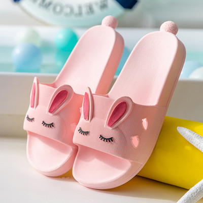 Λαστιχένιες παιδικές παντόφλες με εφαρμογή 3D χρώματος