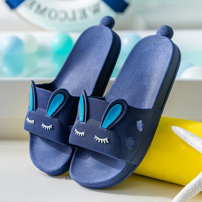 Λαστιχένιες παιδικές παντόφλες με εφαρμογή 3D χρώματος