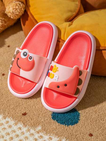 Λαστιχένιες παιδικές παντόφλες με εφαρμογή 3D χρώματος