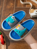 Gyermek gumipapucs rátéttel, lapos talppal