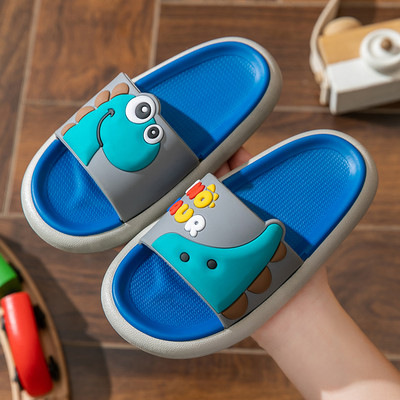 Gyermek gumipapucs rátéttel, lapos talppal