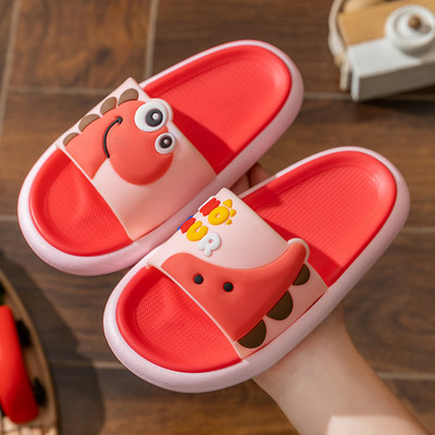 Gyermek gumipapucs rátéttel, lapos talppal