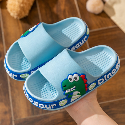 Gyermek gumipapucs rátéttel, lapos talppal