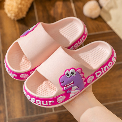 Gyermek gumipapucs rátéttel, lapos talppal