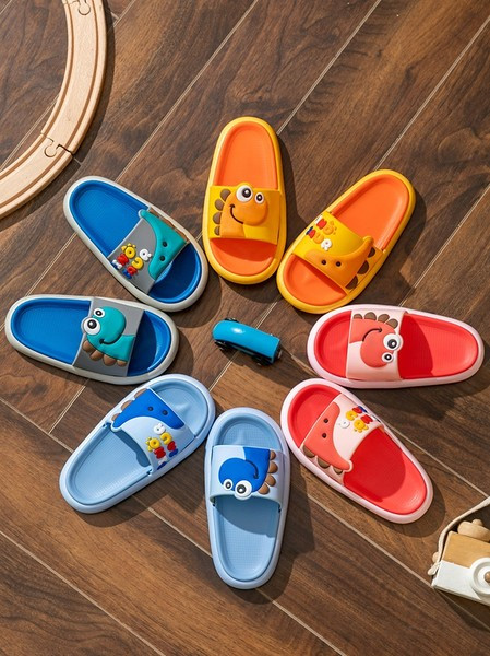 Gyermek gumipapucs rátéttel, lapos talppal