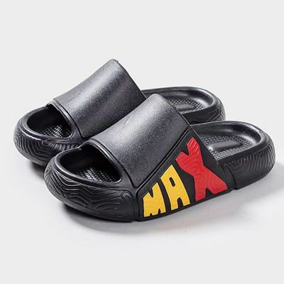 Παιδικές λαστιχένιες παντόφλες με επιγραφή