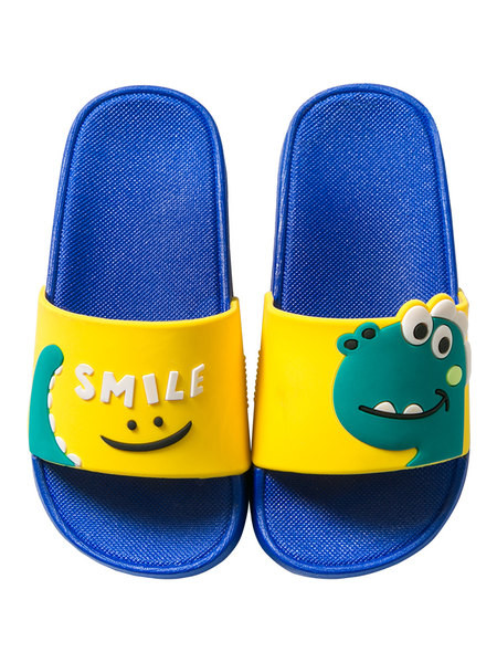 Įprastos vaikiškos šlepetės su dinozauru berniukams ar mergaitėms