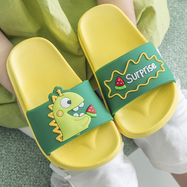 Alkalmi gyerekpapucs dinoszauruszokkal fiúknak vagy lányoknak