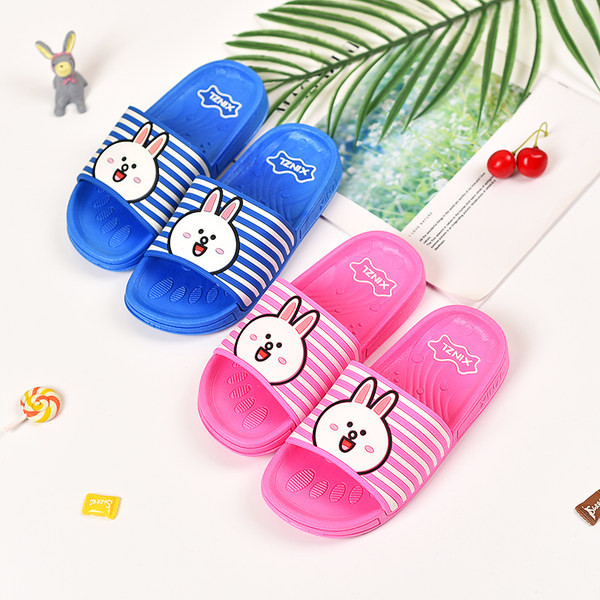 Gyermek papucs rátéttel, két színben