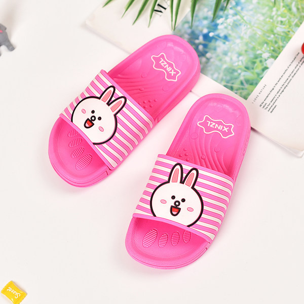 Gyermek papucs rátéttel, két színben