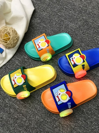 Παιδικές παντόφλες με εφαρμογή χρώματος - τέσσερα χρώματα