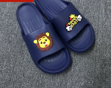 Καλοκαιρινές παιδικές λαστιχένιες παντόφλες με επίπεδη σόλα