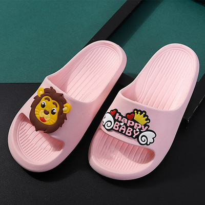 Καλοκαιρινές παιδικές λαστιχένιες παντόφλες με επίπεδη σόλα