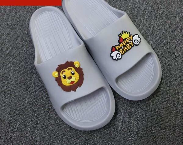 Καλοκαιρινές παιδικές λαστιχένιες παντόφλες με επίπεδη σόλα