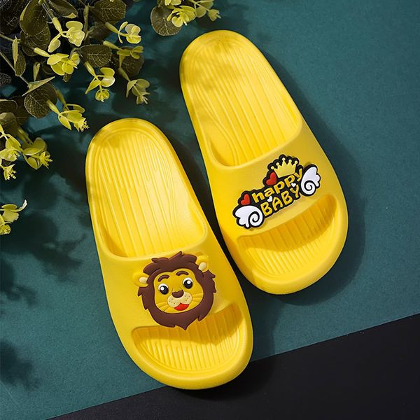 Καλοκαιρινές παιδικές λαστιχένιες παντόφλες με επίπεδη σόλα