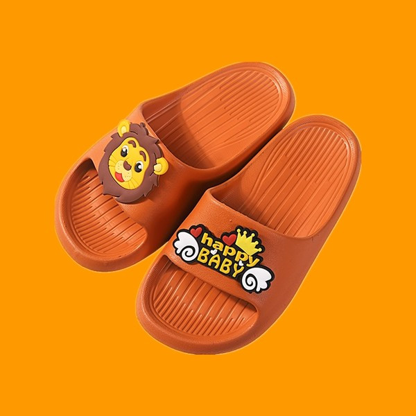 Παιδικές παντόφλες με επίπεδη σόλα για αγόρια