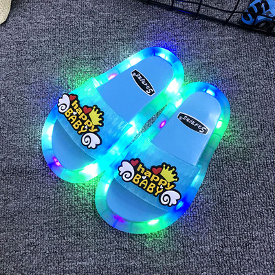 Gyerek gumipapucs világító talppal