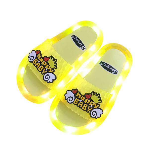 Gyerek gumipapucs világító talppal