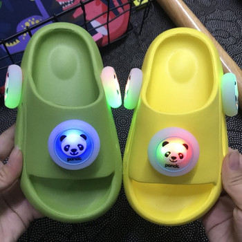 Детски гумени чехли с 3D светещ елемент