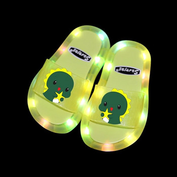 Летни детски чехли със светещи подметки за момчета или момичета