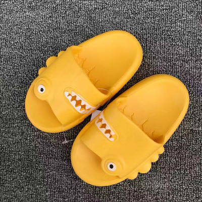 Νέο μοντέλο παιδικές λαστιχένιες παντόφλες με 3D στοιχείο - πολλά χρώματα