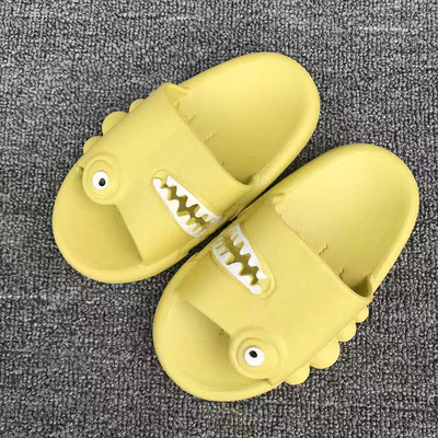 Νέο μοντέλο παιδικές λαστιχένιες παντόφλες με 3D στοιχείο - πολλά χρώματα