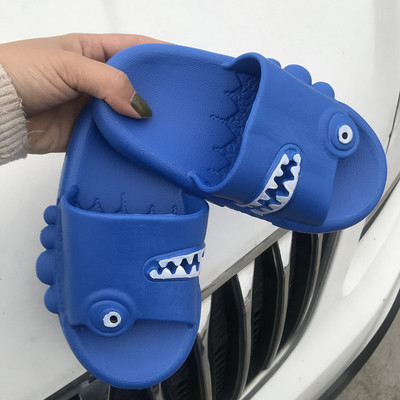 Νέο μοντέλο παιδικές λαστιχένιες παντόφλες με 3D στοιχείο - πολλά χρώματα