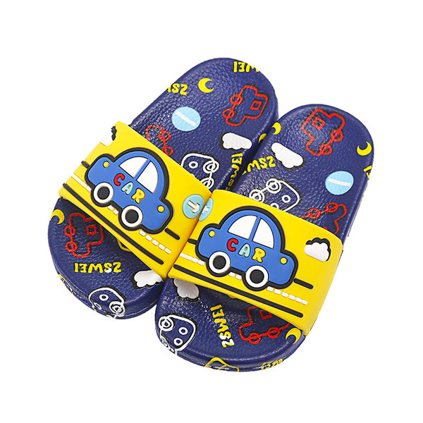 Gyermek papucs fiúknak rátéttel, két színben