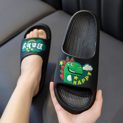 Μοντέρνες παιδικές παντόφλες με δεινόσαυρο για αγόρια