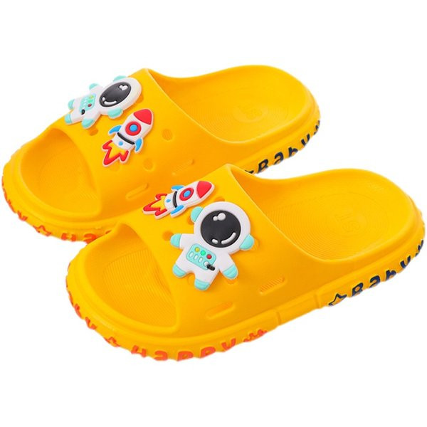 Gumi gyerekpapucs színes rátéttel