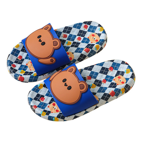 Παιδικές παντόφλες με απλικέ σε τέσσερα χρώματα