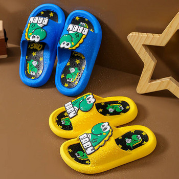 Ежедневни детски чехли с 3D апликация за момчета