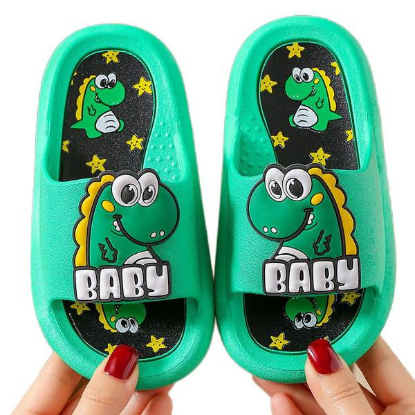 Casual παιδικές παντόφλες με 3D εφαρμογή για αγόρια