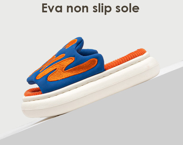 Ежедневни детски чехли с бродерия 