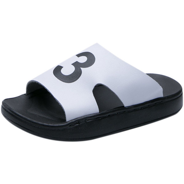 Gyermek papucs széles eco-bőr pánttal